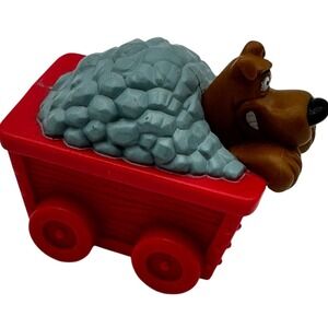 Scooby Doo Burger King‎ Toy Coal Mine Cart Toy